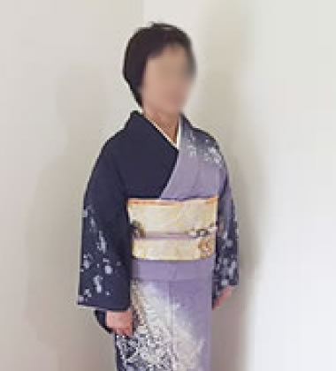 着物　左向き
